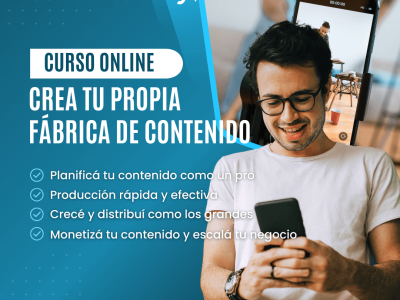 Crea tu propia fábrica de contenido