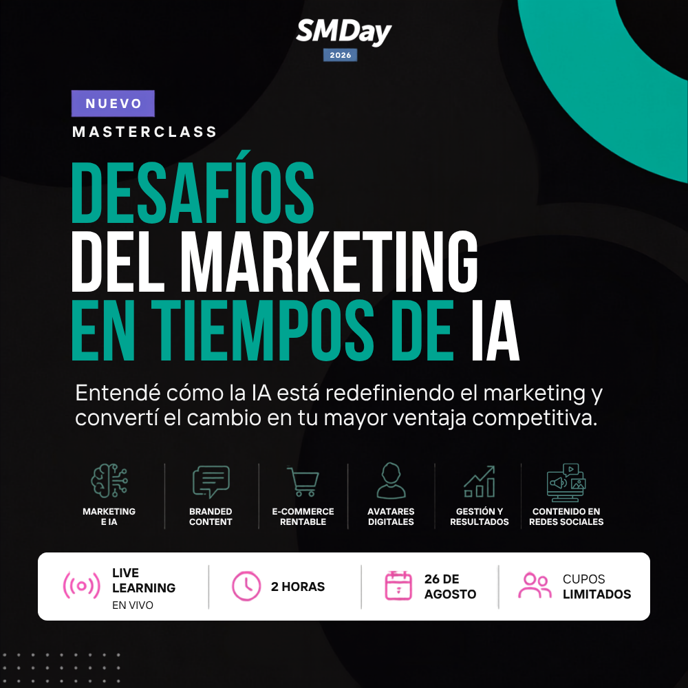 Masterclass | Desafíos del marketing en Tiempos de IA