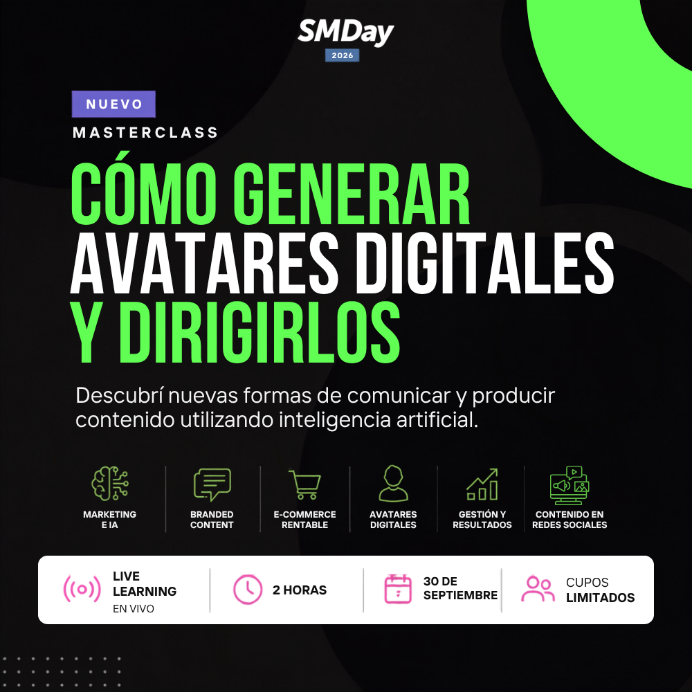 Masterclass | Cómo Generar Avatares Digitales y Dirigirlos
